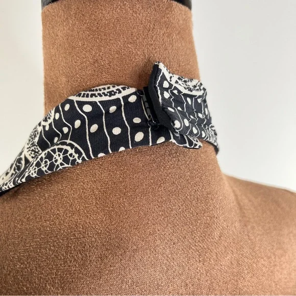 Nicole Miller Black and White Halter Maxi Sundress. Pre owned. - Picture 11 of 15